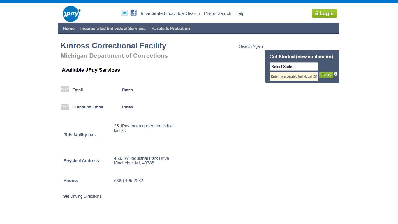 Kinross Correctional Facility